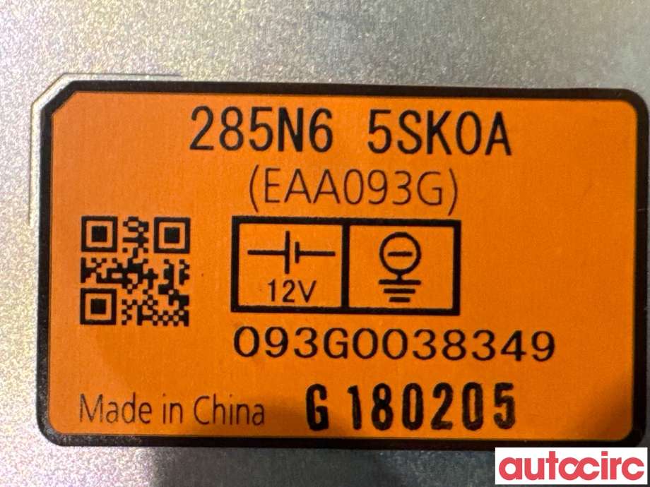 Styreenhet diverse til Nissan Leaf 2018-->> (Type II)  (NISSAN|285N65SK0A|)