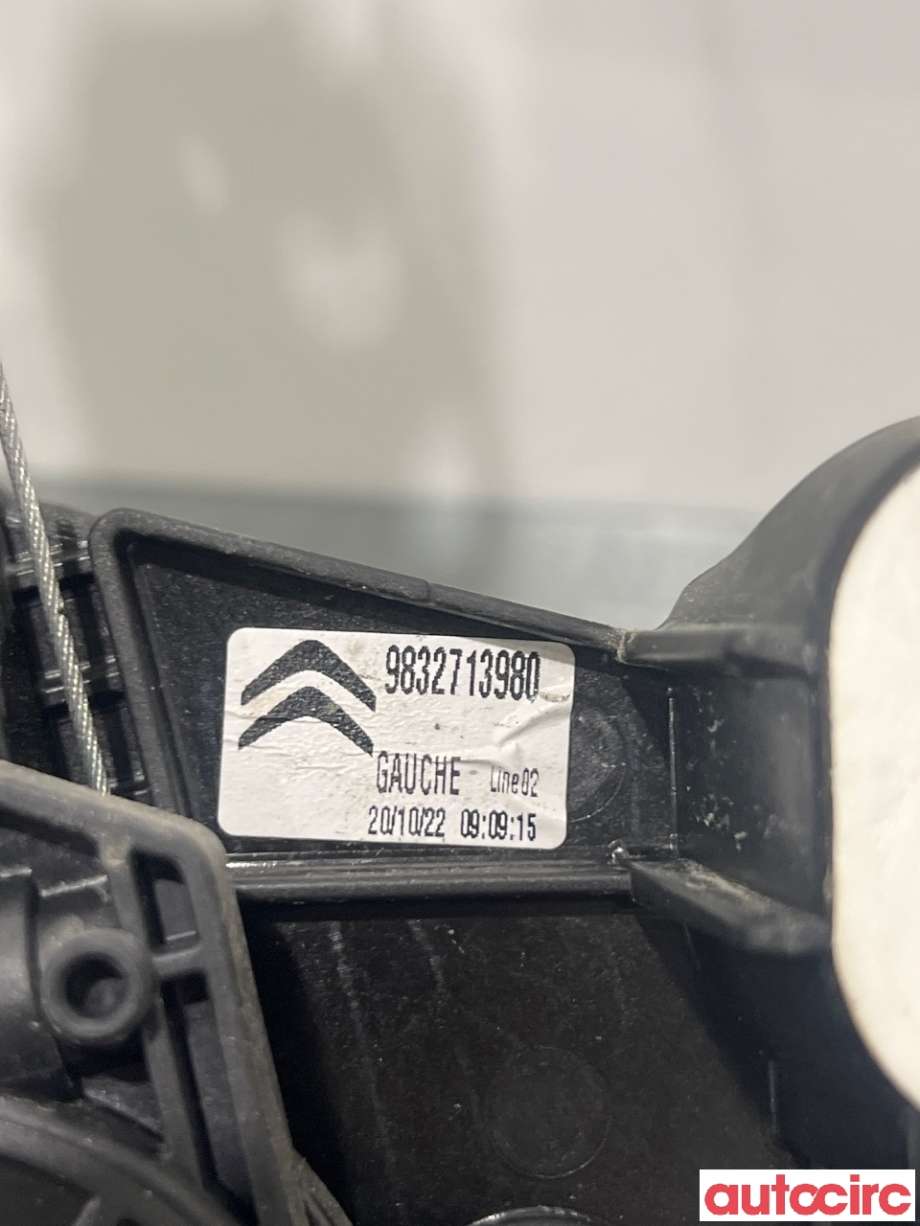 Ruteheis venstre bak til Citroën C4, Spacetourer 2019-->> (CITROEN|9832713980|)