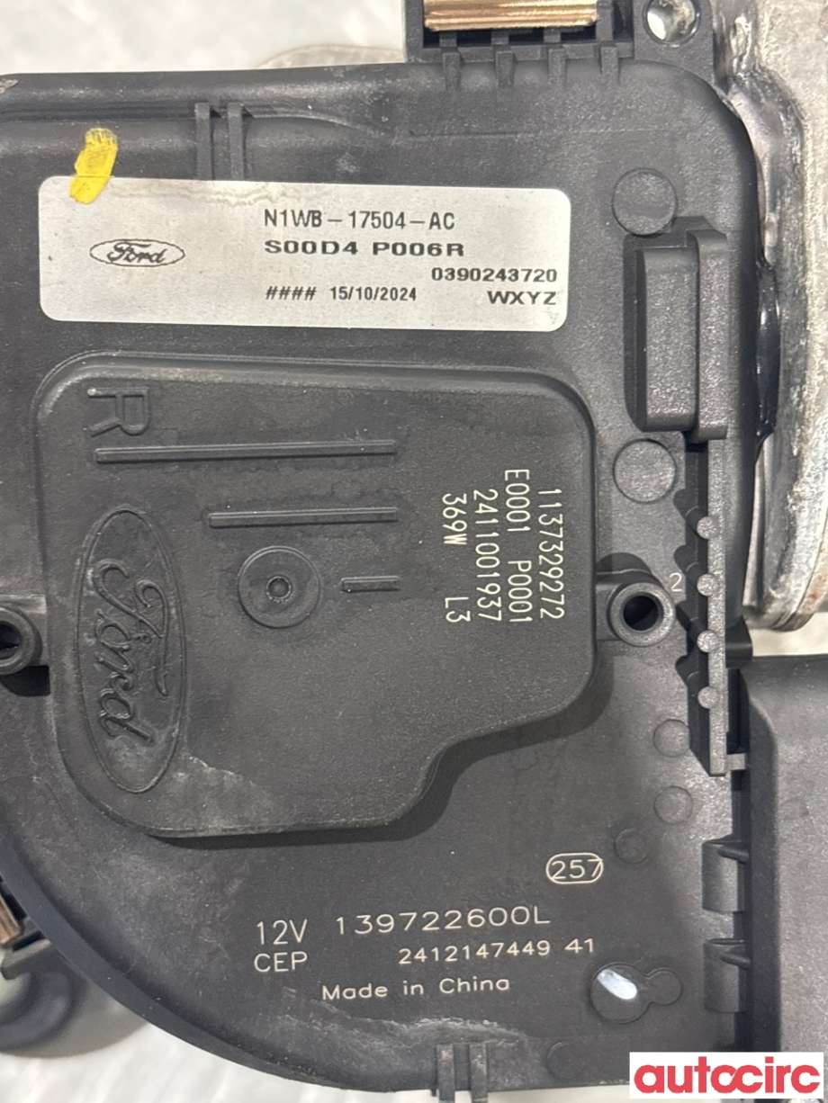 Viskermotor frontrute til Ford Ranger / Ranger Raptor 2015-2022 (FORD|2697134|139722600L|N1WB-17504-AC)