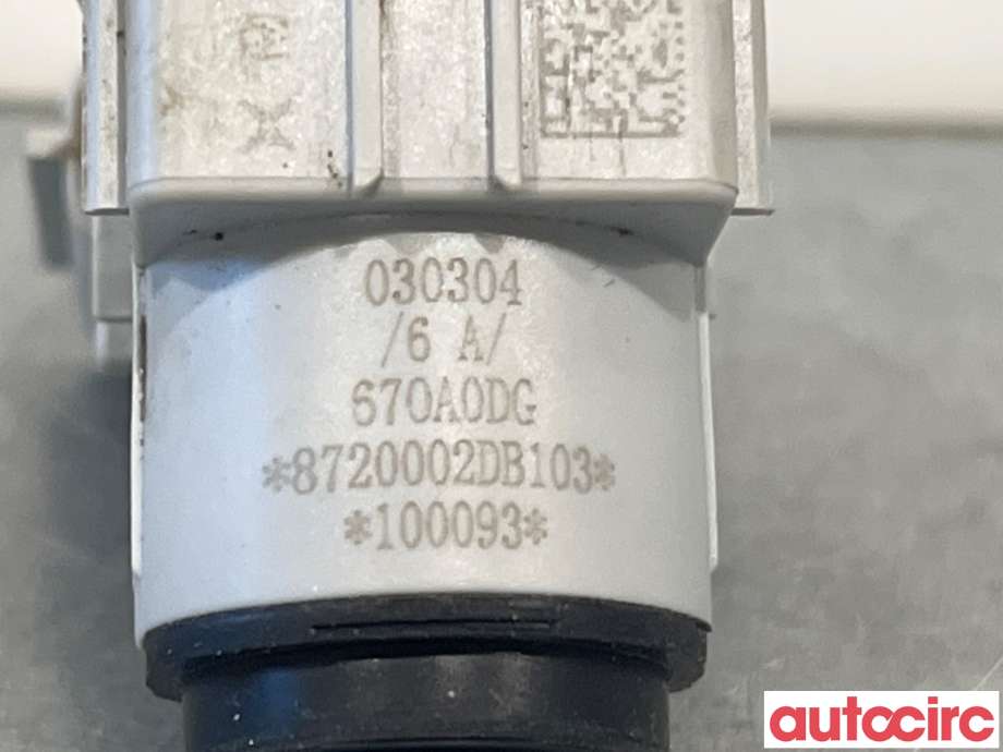 Parkeringssensor bak til XPeng G3 2021-->>  (XPENG|8720002DB103)
