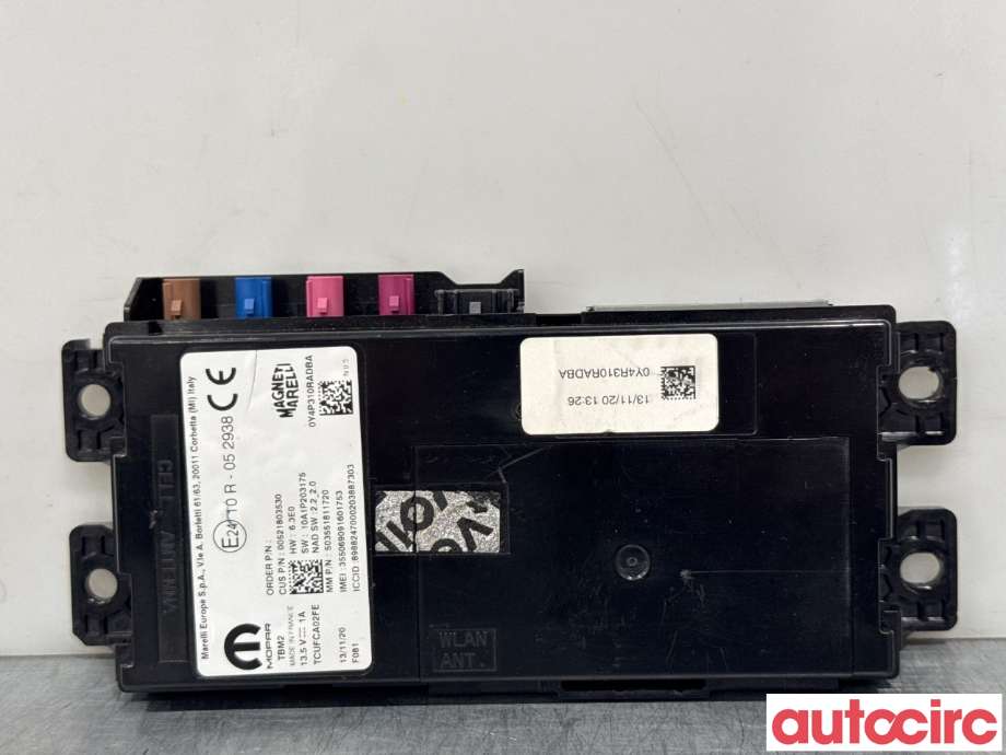 Styreenhet diverse til Fiat 500, 2021-->>  (FIAT|52180353)