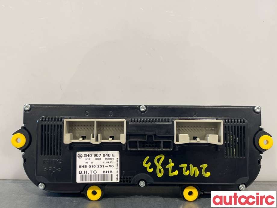 Varmeapparat betjening til VW Amarok 2010-2016 (Type I, Fase 1)  (VOLKSWAGEN|2H0907040E)