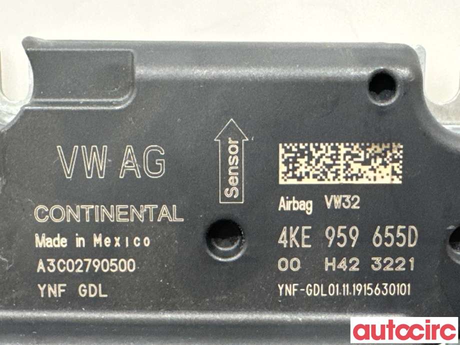 Airbag elektronikk til Audi e-tron 2018-->>  (AUDI|4KE959655D|A3C02790500)