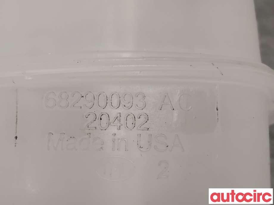 Ekspansjonstank til Jeep Wrangler 2007-->> (Type III) (JEEP|68290093AC|)