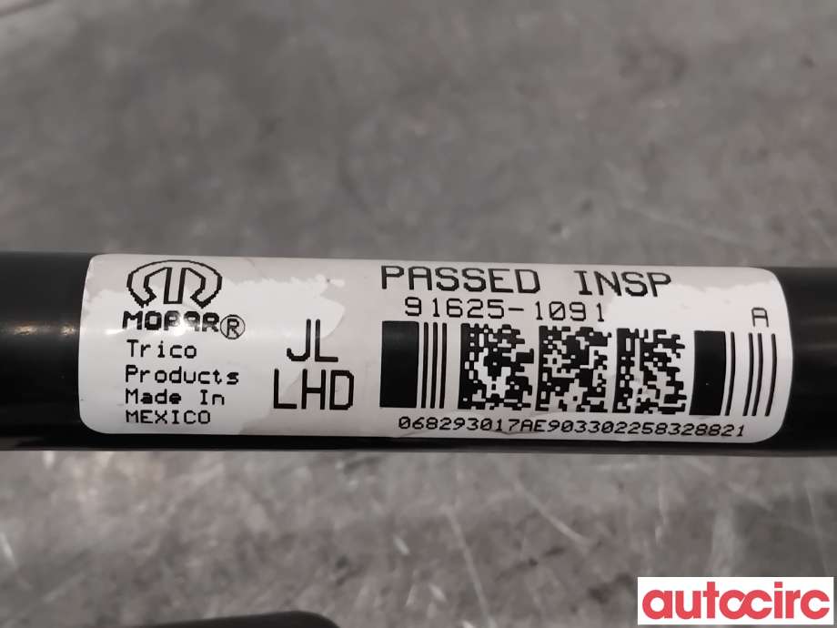 Viskermotor frontrute til Jeep Wrangler 2007-->> (Type III) (JEEP|68293017AE|91625-1091)