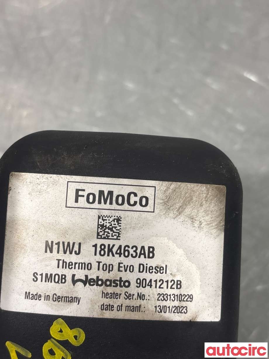 Dieselvarmer til Ford Ranger / Ranger Raptor 2015-2022 (FORD|2687549|9041212B|N1WJ18K463AB)