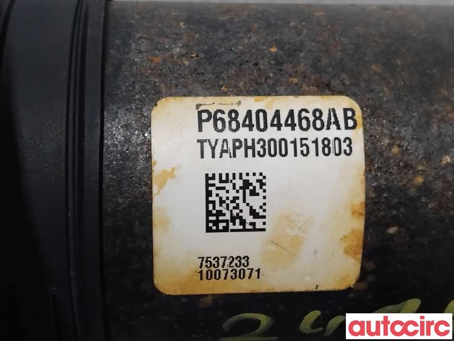 Mellomaksel fremre til Jeep Wrangler 2007-->> (Type III) (JEEP|68404468AB|)