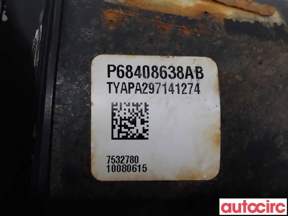 Mellomaksel til Jeep Wrangler 2007-->> (Type III)  (JEEP|68408638AB|)