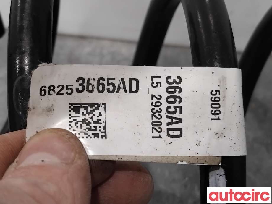 Fjær foran spiralfjær til Jeep Wrangler 2007-->> (Type III)  (JEEP|68307622AD|)