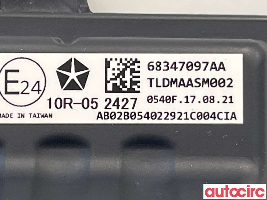 Styreenhet diverse til Jeep Wrangler 2007-->> (Type III)  (JEEP|68347097AA)