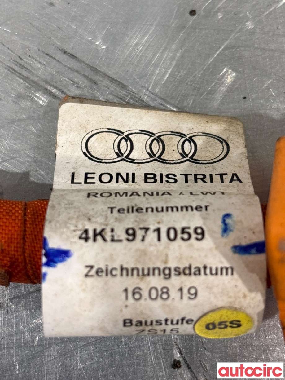 Kabel høy volt (HV) hybrid til Audi e-tron 2018-->>  (AUDI|4KL971059|)