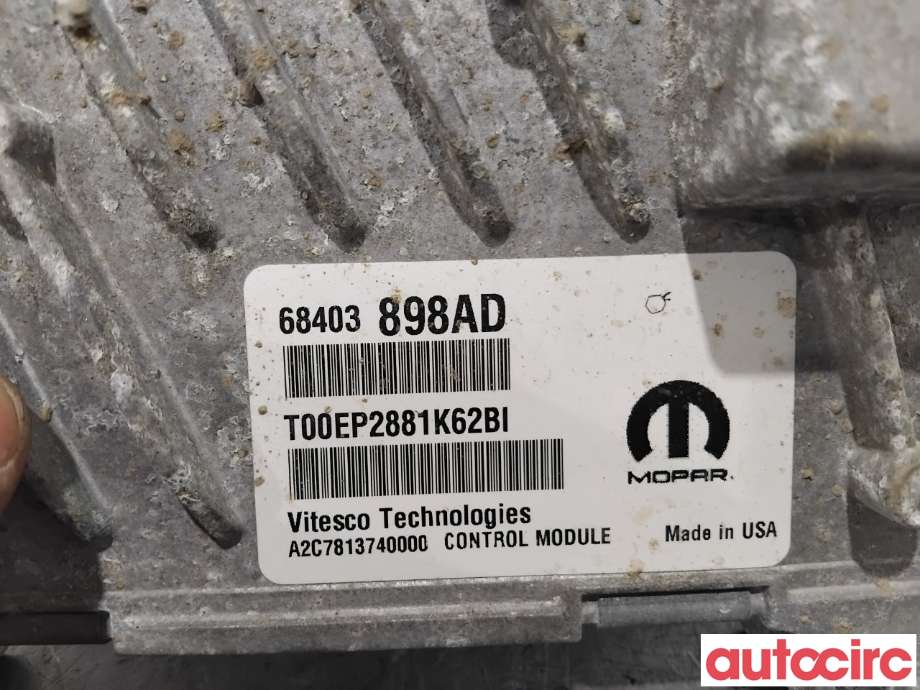 Styreenhet motor til Jeep Wrangler 2007-->> (Type III)  (JEEP|68403898AD|A2C7813740000)