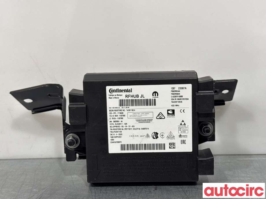 Styreenhet nøkkelfri/keyless til Jeep Wrangler 2007-->> (Type III) (JEEP|56029924AA|A3C0979150000)
