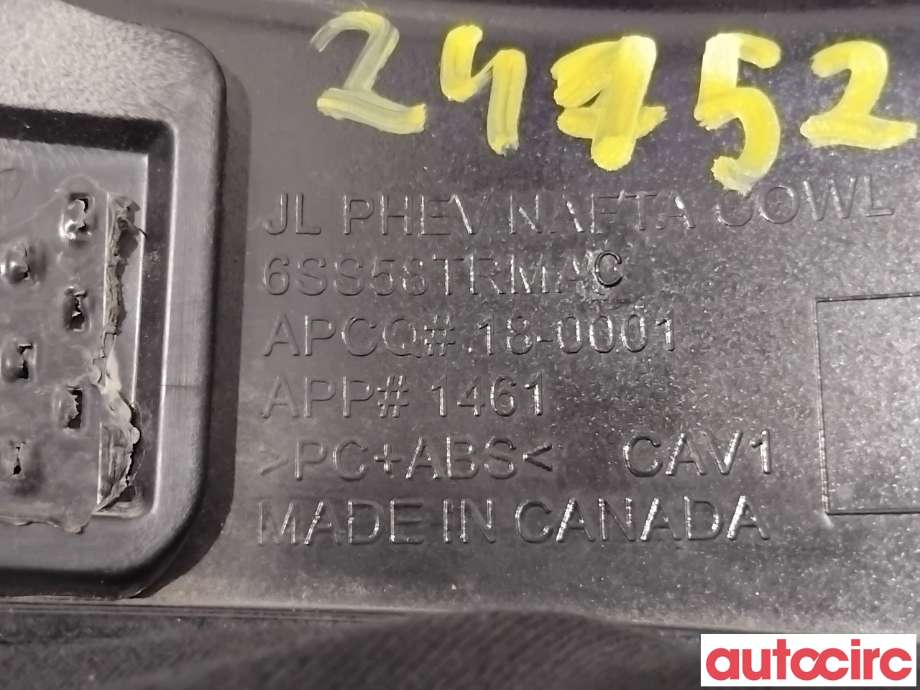 Diverse deler til Jeep Wrangler 2007-->> (Type III) (JEEP|6SS58TZZAC||6SS58TRMAC)