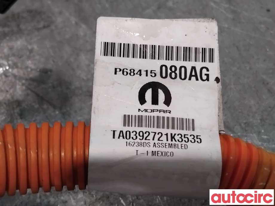 Kabel høy volt (HV) hybrid til Jeep Wrangler 2007-->> (Type III) (JEEP|68415080AF||68415080AG)