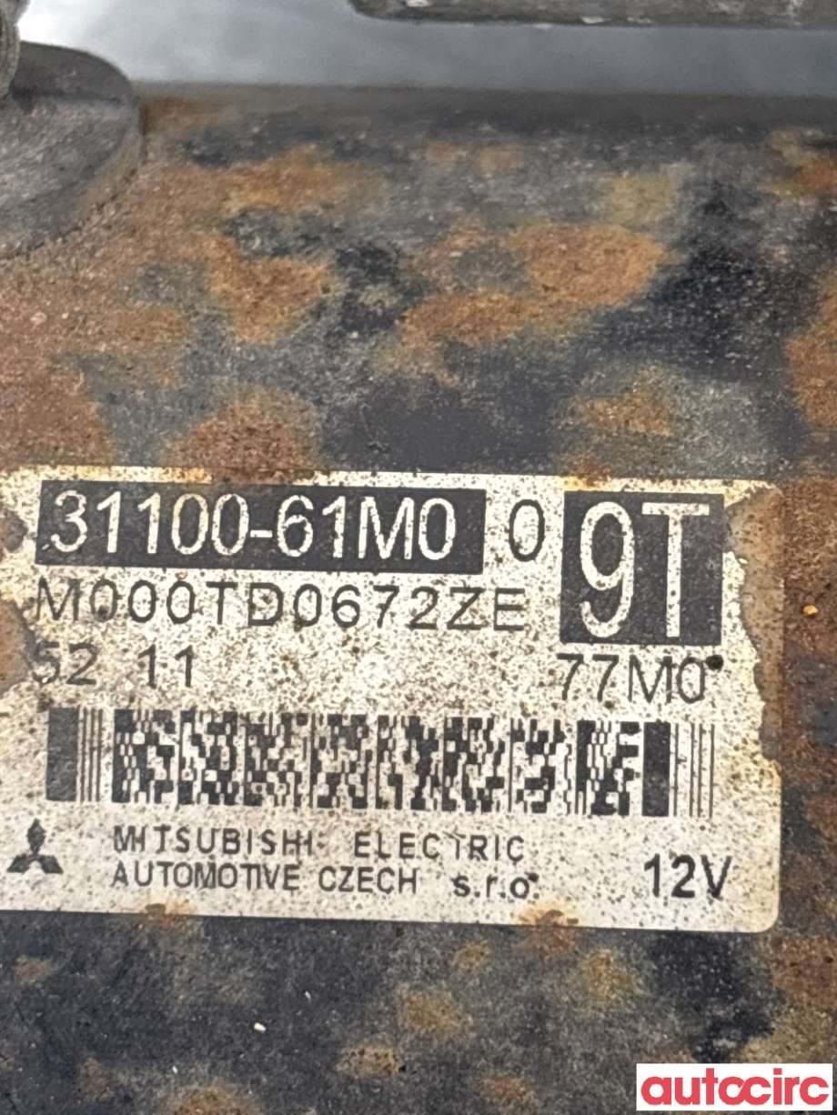 Starter til Suzuki SX4 S-CROSS 2013-->> (Type II) (SUZUKI|31100-61M00|M000TD0672ZE)