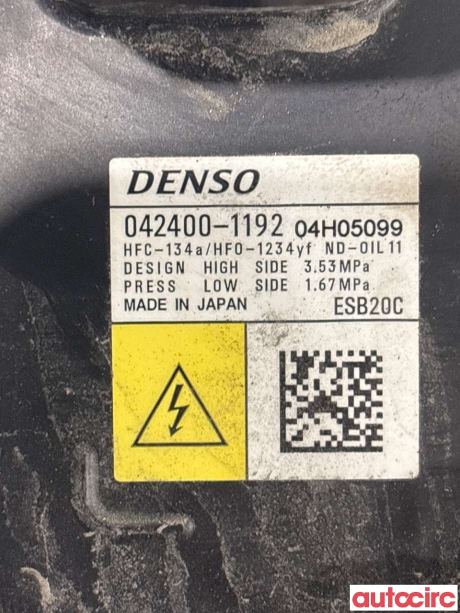 Aircondition kompressor til Toyota Corolla Cross 2022-->>  (TOYOTA|8837012070|042400-1192|)