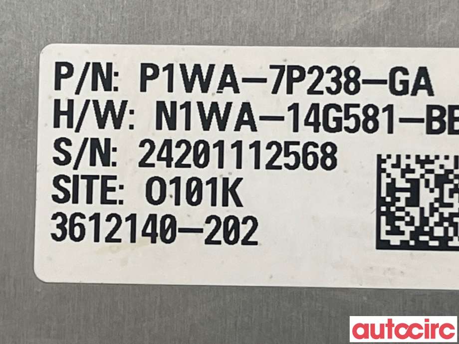 Styreenhet diverse til Ford Ranger / Ranger Raptor 2015-2022 (FORD|2768766|2635572|P1WA-7P238-GA)