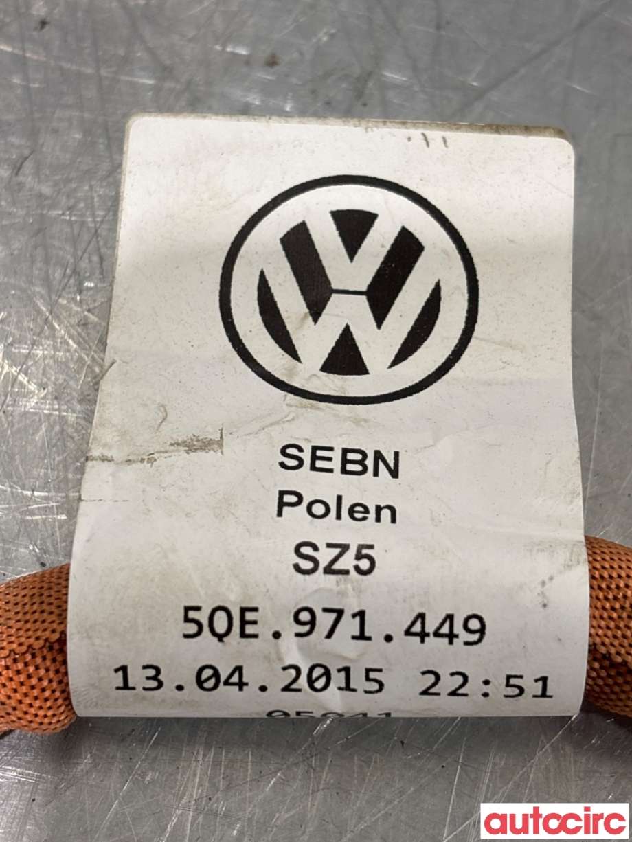 Kabel høy volt (HV) hybrid til VW e-Golf 2014-2017 (Fase 1)  (VOLKSWAGEN|5QE971449|)