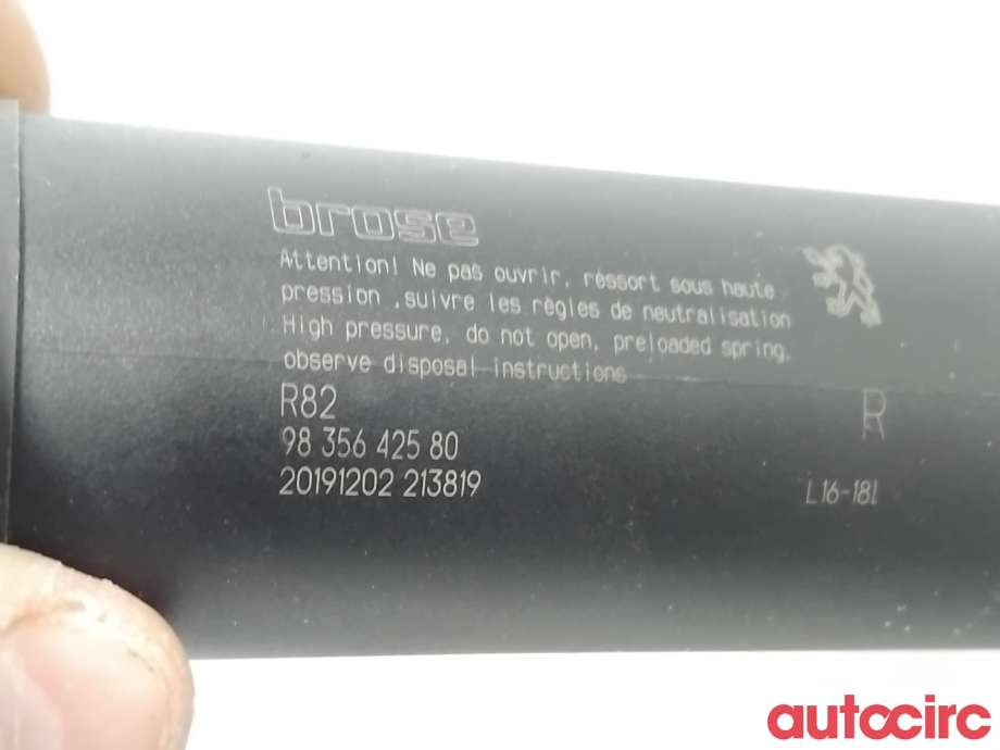 Baklukedemper til Peugeot 508 2018-->> (Type II)  (PEUGEOT|9832947180||9835642580)