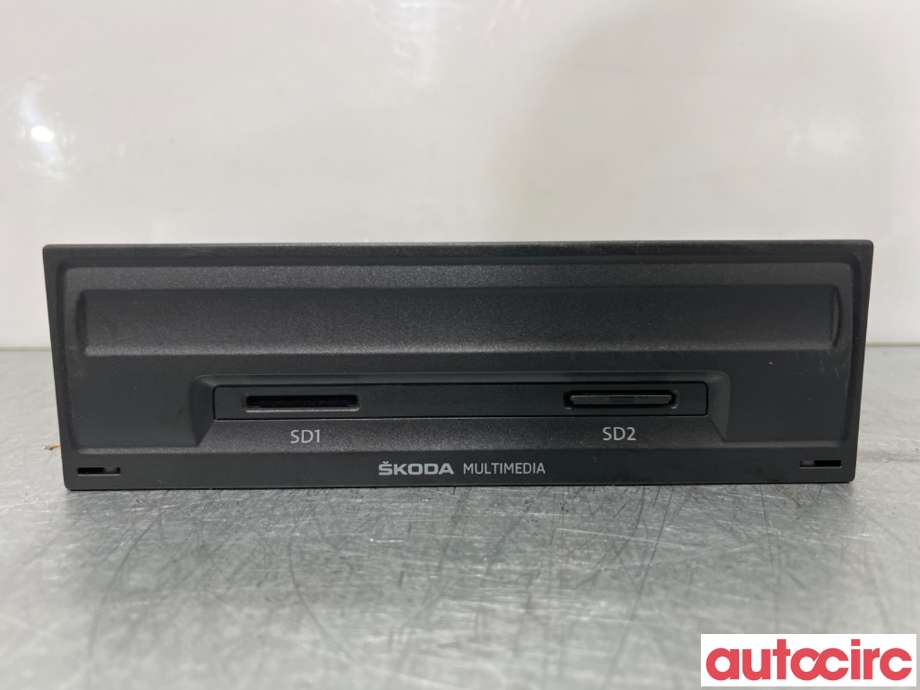 Bilstereo navigasjon til Škoda Kodiaq, 2017-->>  (SKODA|5Q0035874B)