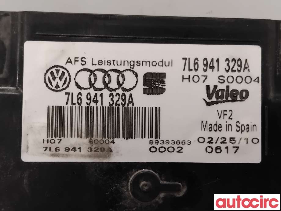 Styreenhet xenon/ballast til VW Passat 2005-2010 (B6) (B6) (VOLKSWAGEN|7L6941329A|89393663)