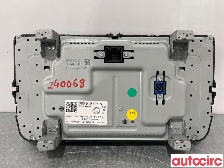 Instrument kjørecomputer til Škoda Kodiaq 2017-->>  (SKODA|565919605B|A2C1516840001)