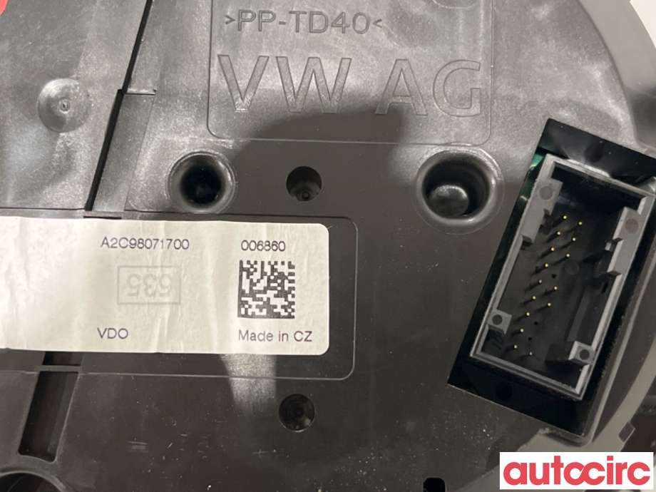 Instrumentpanel til Škoda Kodiaq 2017-->>  (SKODA|565920750|A2C98071700)