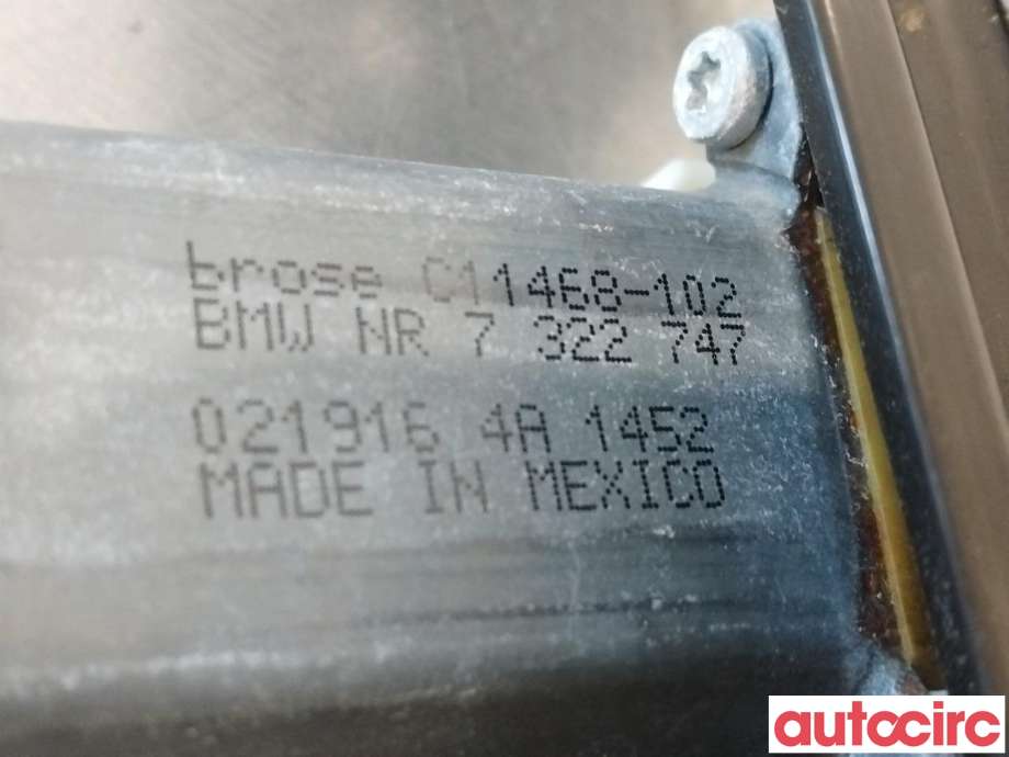 Ruteheis venstre bak til BMW X3 2010-2017 (F25) (F25) (BMW|67627322747||7322747)