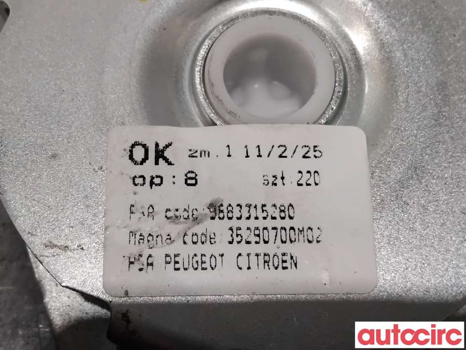 Diverse deler til Peugeot 3008 2009-2016 (Type I)  (PEUGEOT|8724H9||9683315280)
