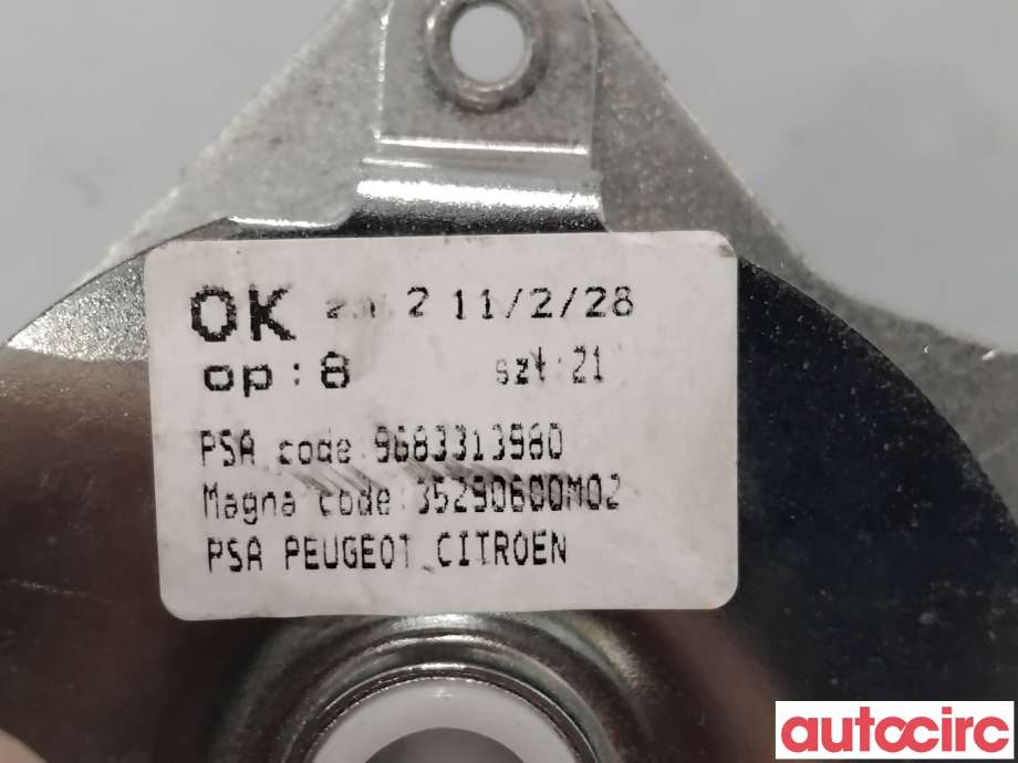 Diverse deler til Peugeot 3008 2009-2016 (Type I)  (PEUGEOT|8724H8||9683313980)