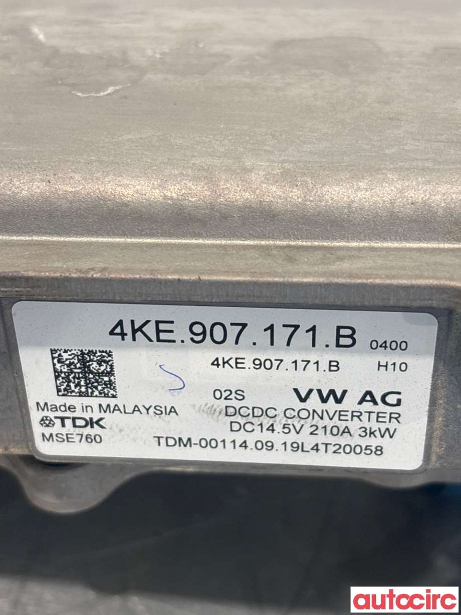 DCDC converter hybrid til Audi e-tron 2018-->>  (AUDI|4KE907171B|)