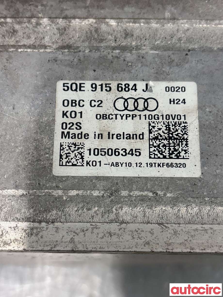 Batterilader (OBC - On Board Charger) til Audi e-tron 2018-->>  (AUDI|5QE915684J|)