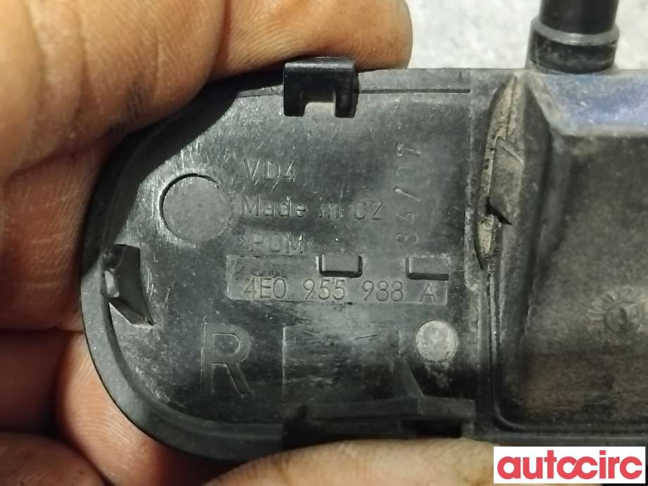 Lyktespylerdyse til Audi A8 2003-2010 (Type II)  (AUDI|8J0955988G||4E0955988A)