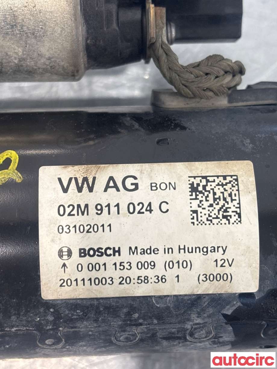 Starter diesel til VW Passat 2011-2015 (B7) (B7) (VOLKSWAGEN|02M911024C|0001153009)