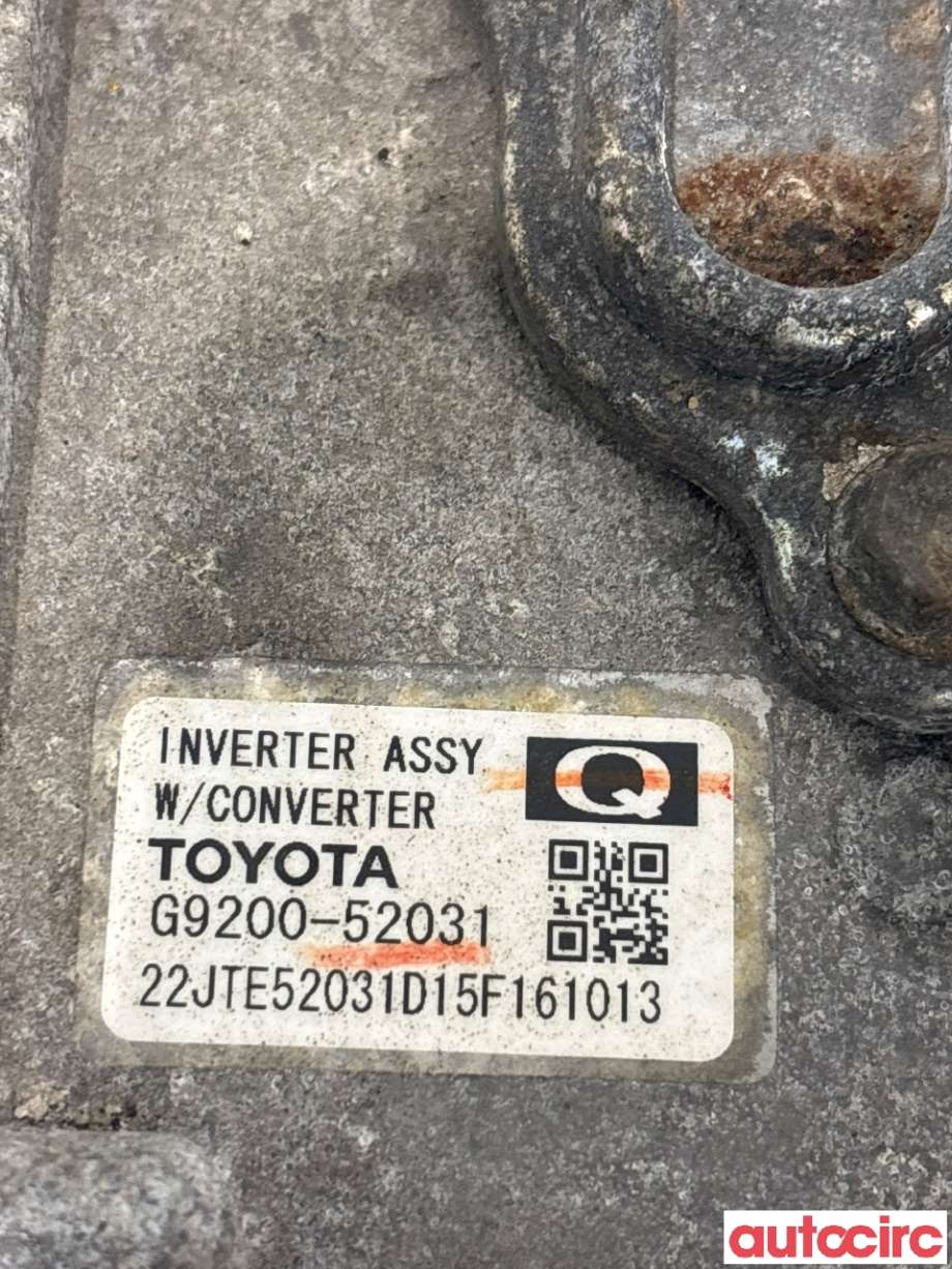 DCDC converter hybrid til Toyota Yaris 2014-2020 (Type III, Fase 2)  (TOYOTA|G920059045||G9200-52031)