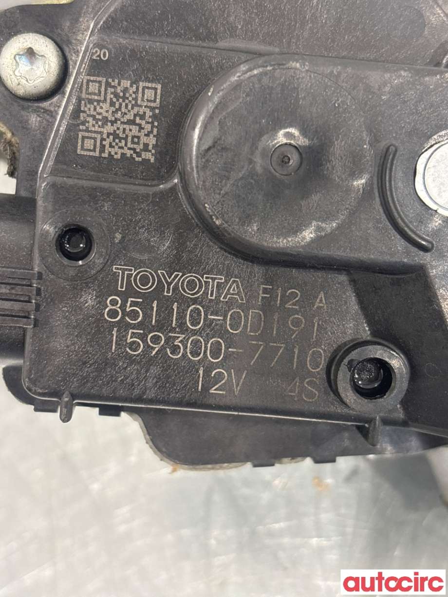 Viskermotor frontrute til Toyota Yaris 2014-2020 (Type III, Fase 2)  (TOYOTA|851500D180|159300-7710|85110-0D191)