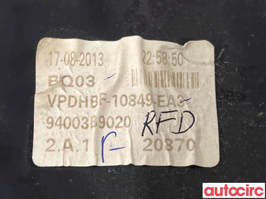 Instrumentpanel til Hyundai i10 2008-2013 (Type I)  (HYUNDAI|94003B9020|)