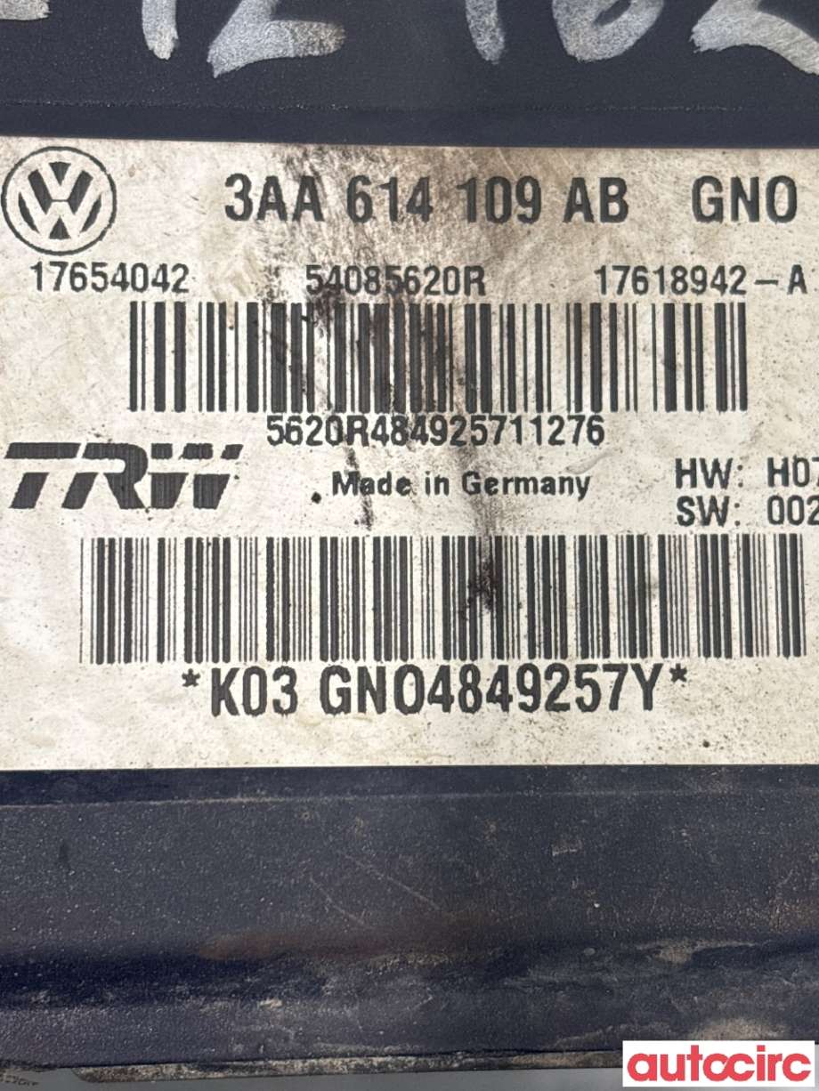 ABS sentral til VW Passat 2011-2015 (B7) (B7) (VOLKSWAGEN|3AA614109BM||3AA614109AB)