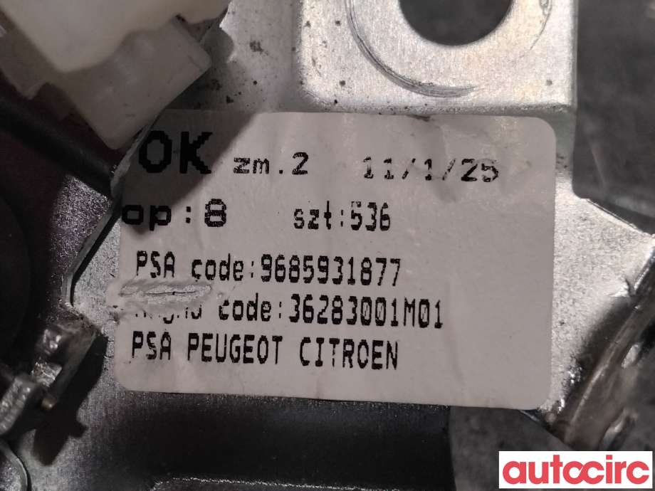 Diverse deler til Peugeot 3008 2009-2016 (Type I)  (PEUGEOT|872585||9685931877)