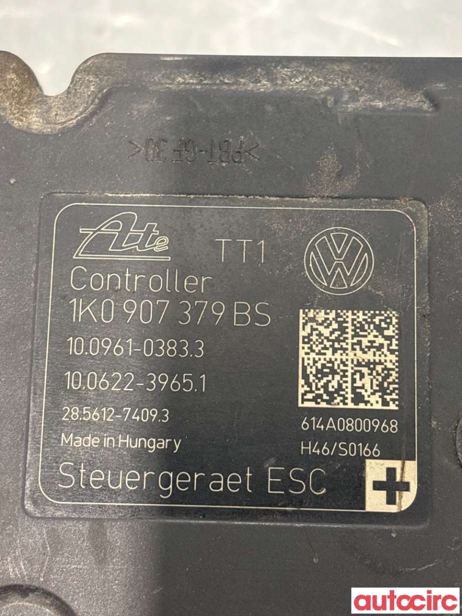 ABS sentral til Škoda Superb 2008-2015 (Type II)  (SKODA|1K0614517EG|100961-03833|1K0907379BS)