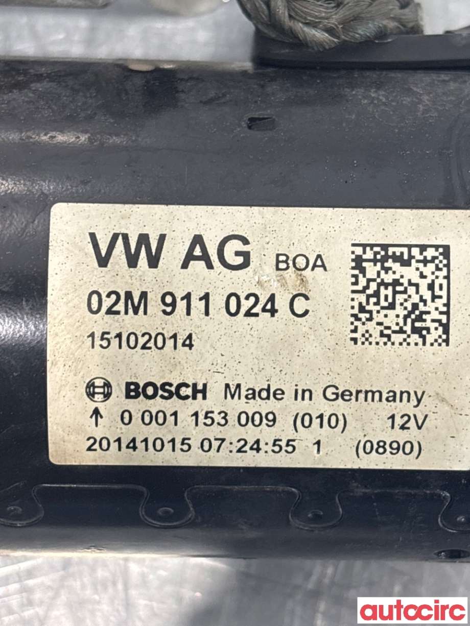 Starter diesel til Škoda Superb 2008-2015 (Type II) (SKODA|02M911024C|0001153009)