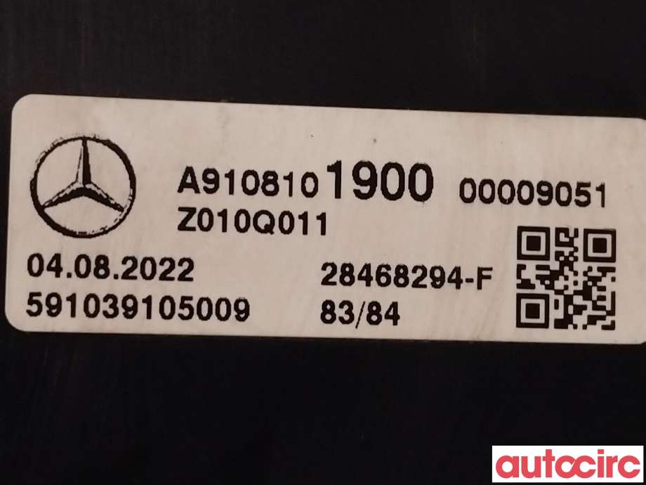 Speil venstre til Mercedes Sprinter 2018-->> (907/910) (907/910) (MERCEDES|A9108111700|A9108101900)