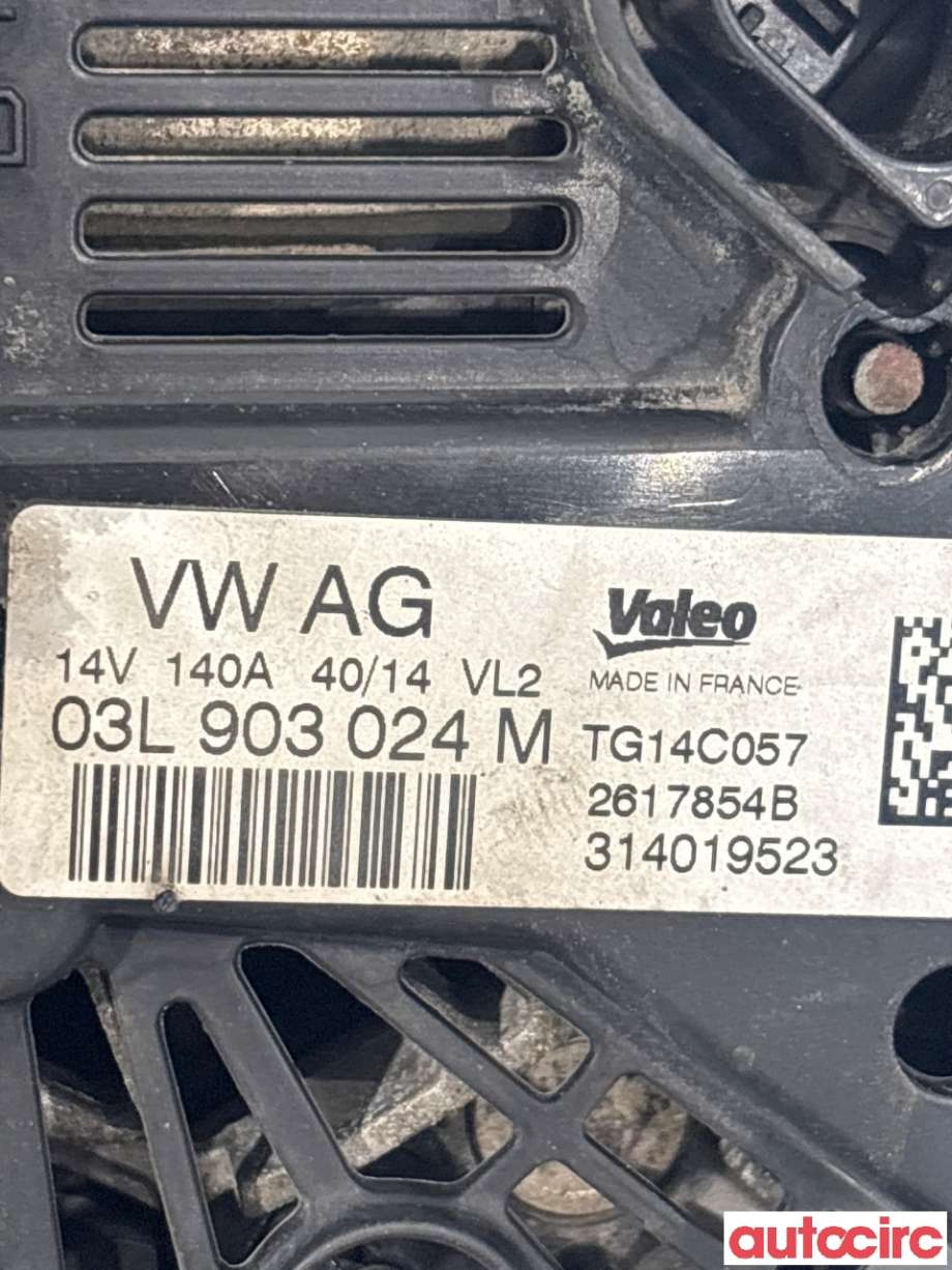 Dynamo til Škoda Superb 2008-2015 (Type II)  (SKODA|03L903023||03L903024M)