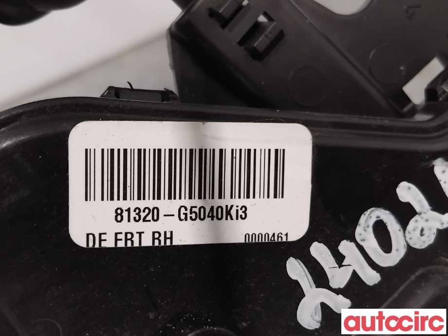 Låsekasse høyre foran til Kia Niro 2016-2021 (KIA|81320G5040||81320-G5040)