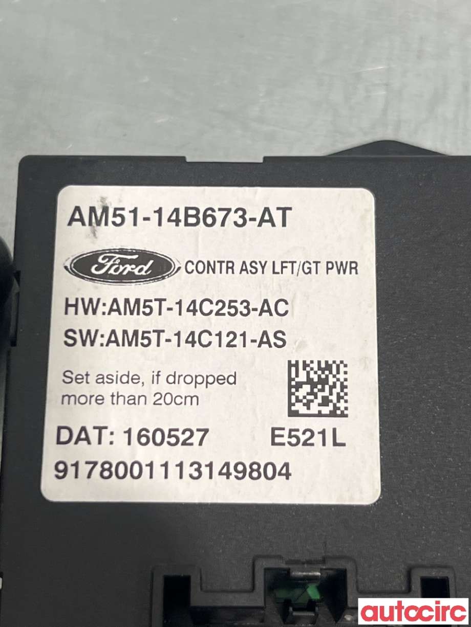 Styreenhet elektrisk bakluke til Ford C-Max 2015-2019 (Type II, Fase 2)  (FORD|2021071||AM51-14B673-AT)