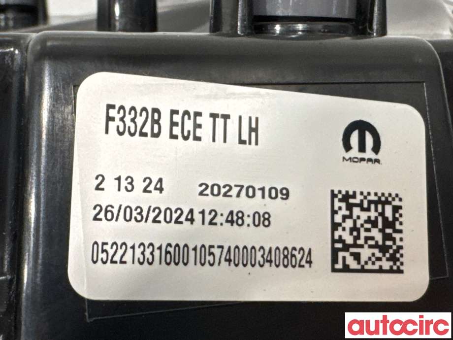 Baklykt venstre til Fiat 500 2021-->>  (FIAT|52213316|20270109|)