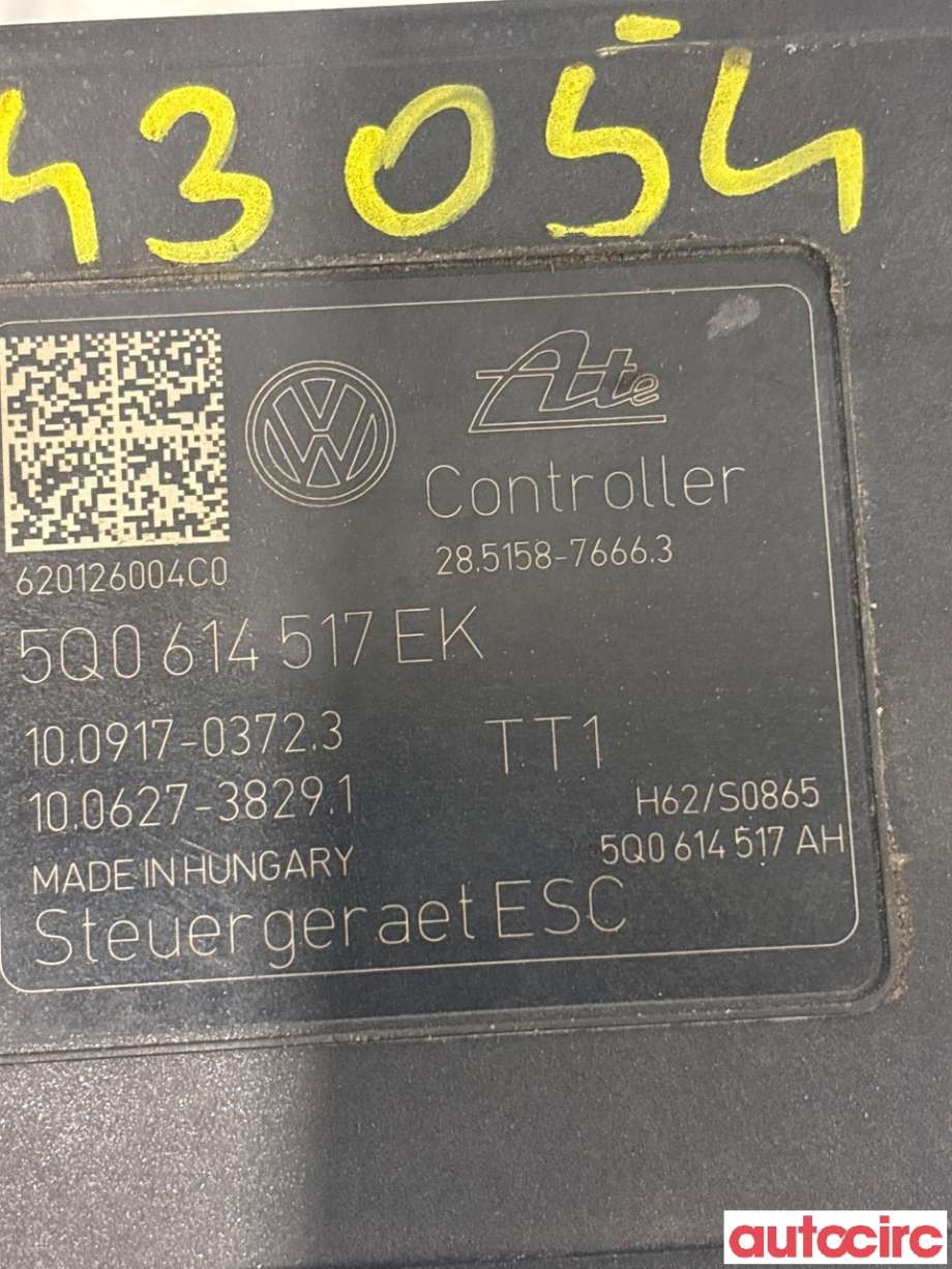 ABS sentral til VW e-Golf 2017-2020 (Fase 2) (VOLKSWAGEN|5Q0614517EK|100917-03723)