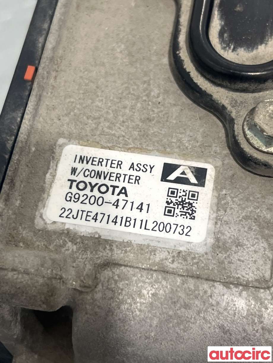 Inverter hybrid til Toyota Auris 2010-2012 (Type I, Fase 2)  (TOYOTA|G920049015||G9200-47141)