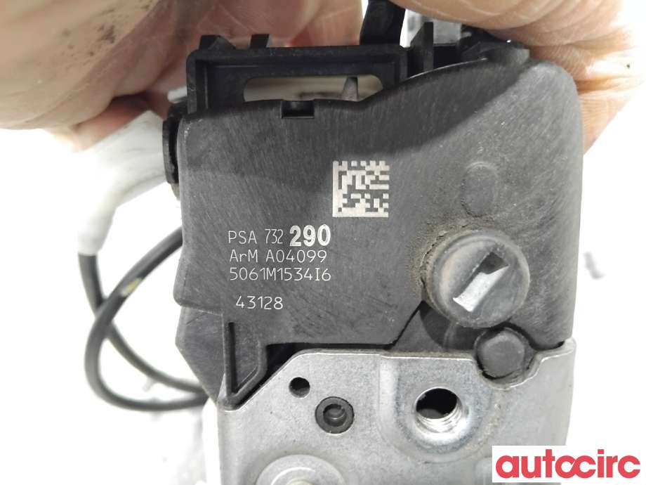 Låsekasse høyre foran til Peugeot 3008 2009-2016 (Type I)  (PEUGEOT|9136GC|PSA732290|9800623080)